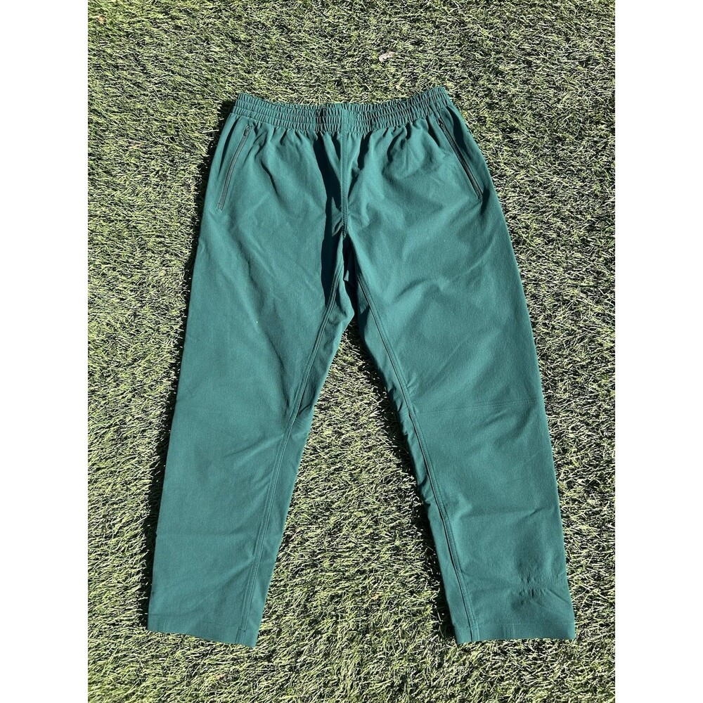 Outdoor Voices RecTrek Pant Womens M Hunter Green Stretch Hiking Travel